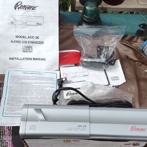 Rampage 6-Disc CD Changer NWT